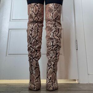 Jessica Simpson Over the Knee Stiletto Boots